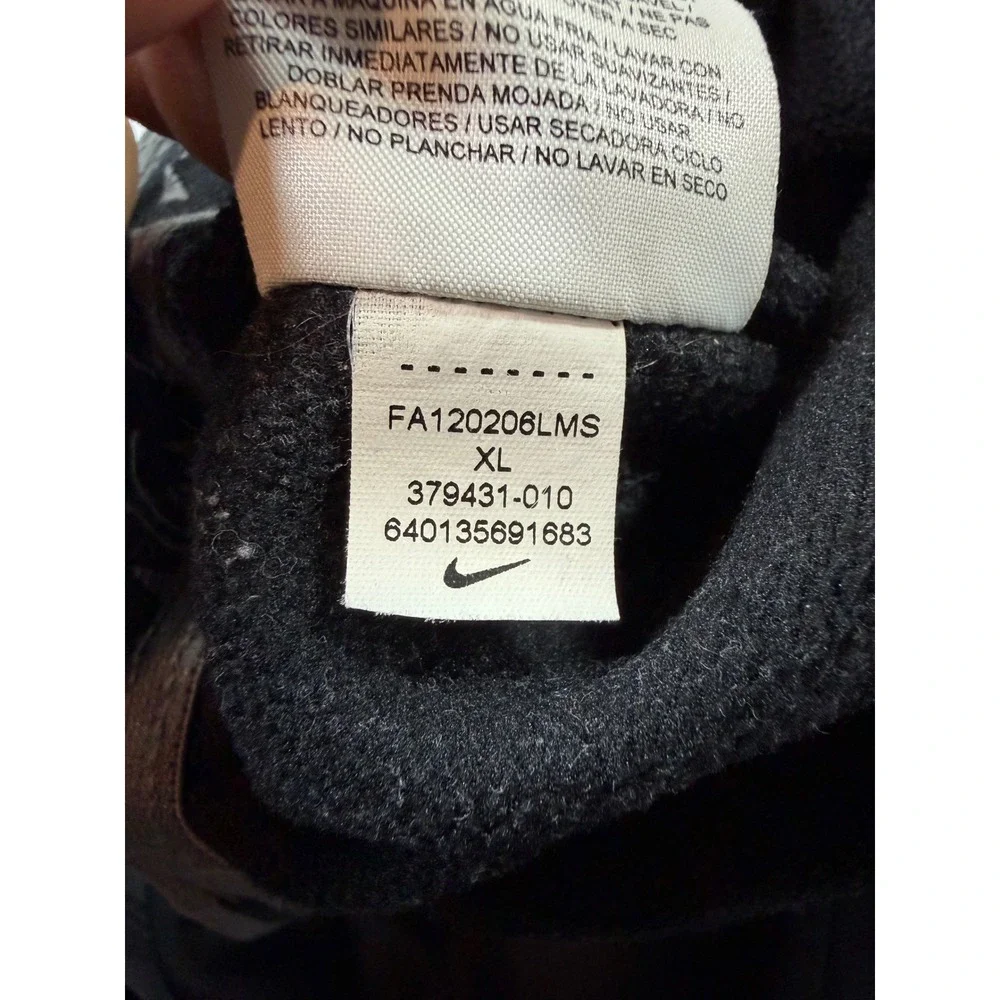 Nike Therma-FIT Pants Mens XL Black Excellent Fleece Lined 379431-010